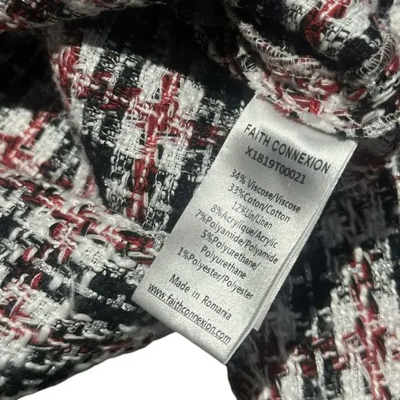 Faith Connexion Oversized tweed flannel
